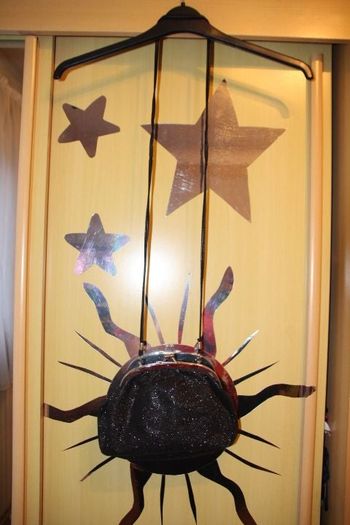 pochette boule paillette