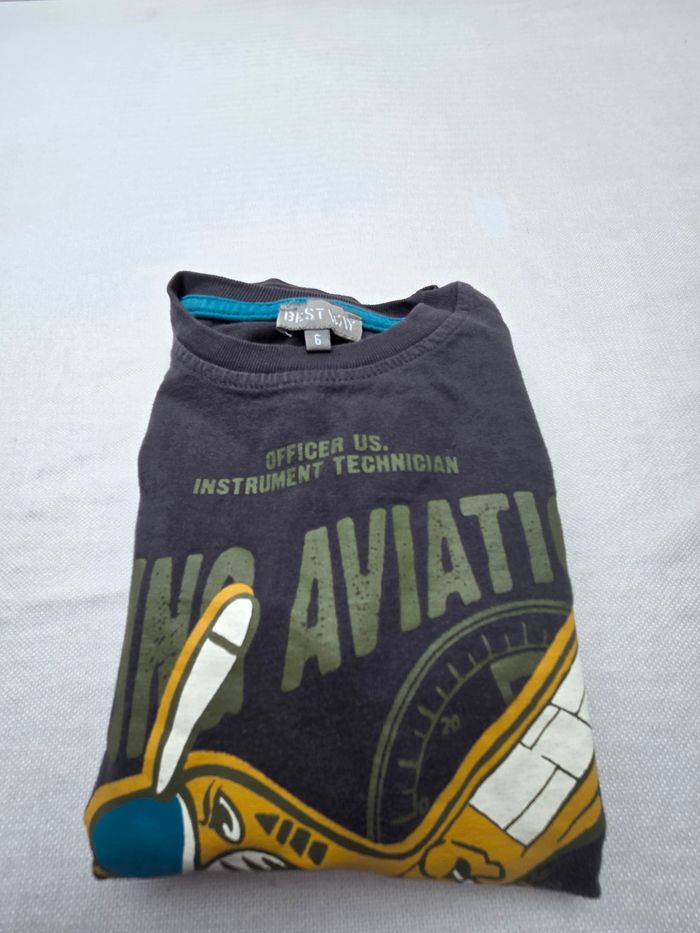 Haut manches longues garçon 6 ans