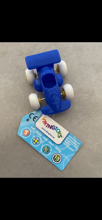 Voiture bleue Formule 1