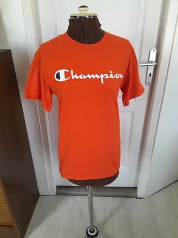 Tee shirt champion taille s avec broderie