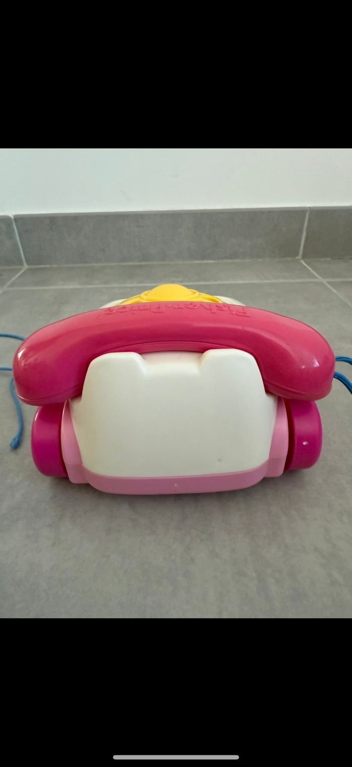 Téléphone avec fil à tirer - photo numéro 8