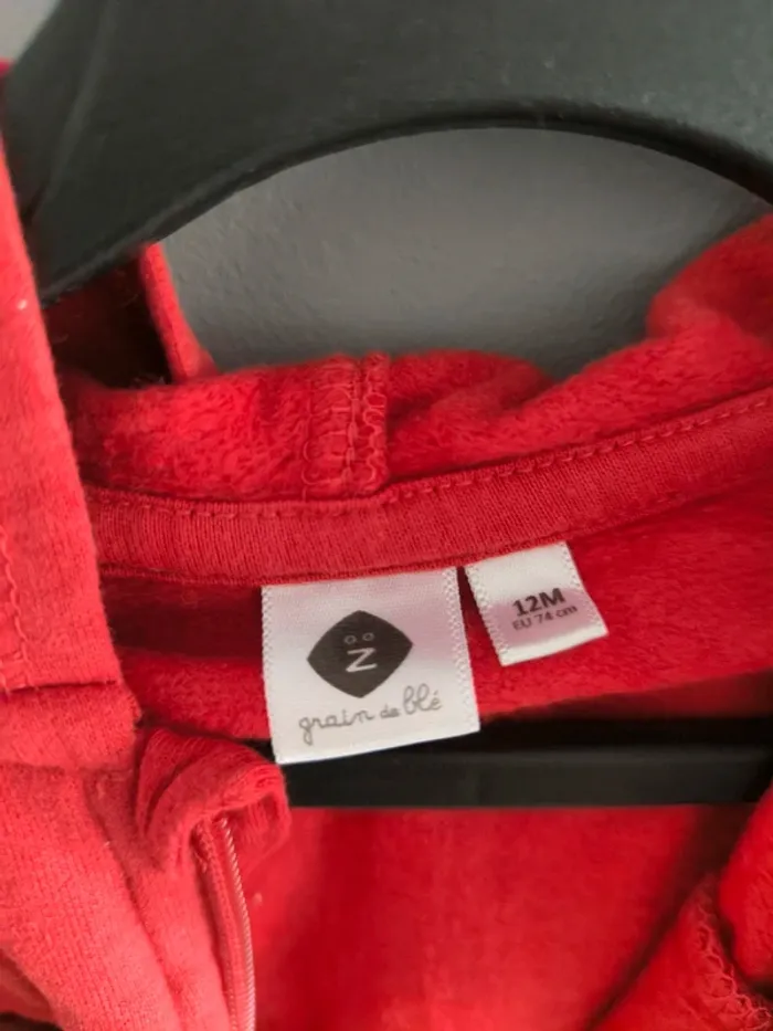 Gilet à zip | Z grain de blé - photo numéro 4