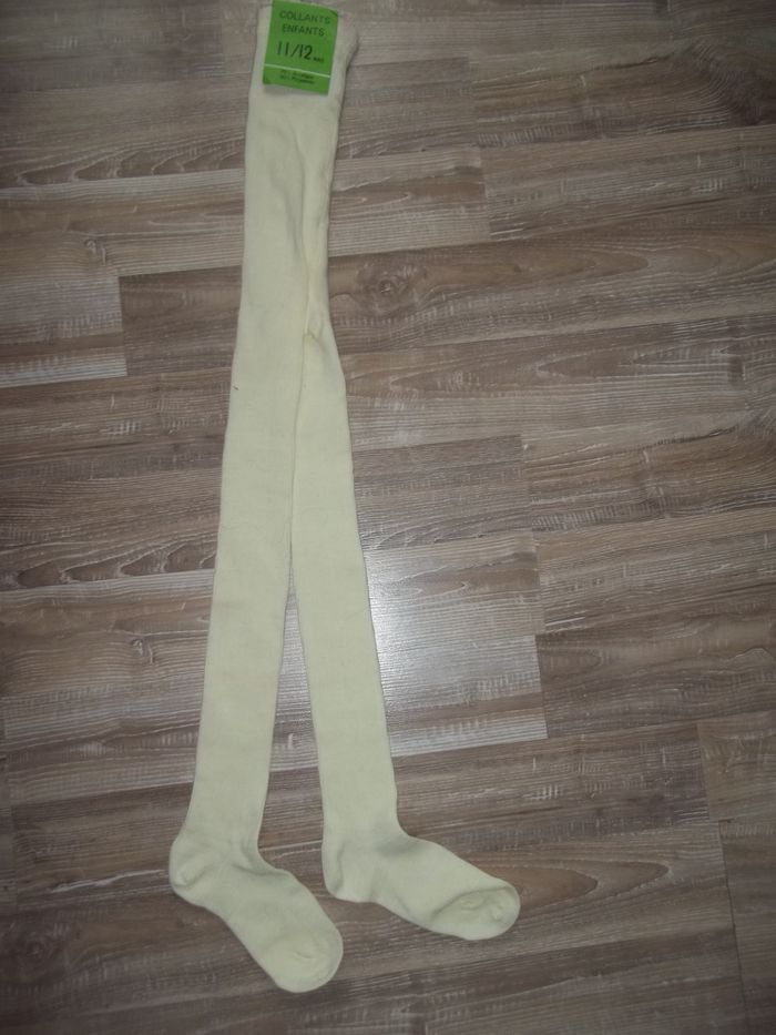 Collant acrylique clair 11/12 ans
