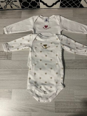 Bodies petit bateau 3 mois