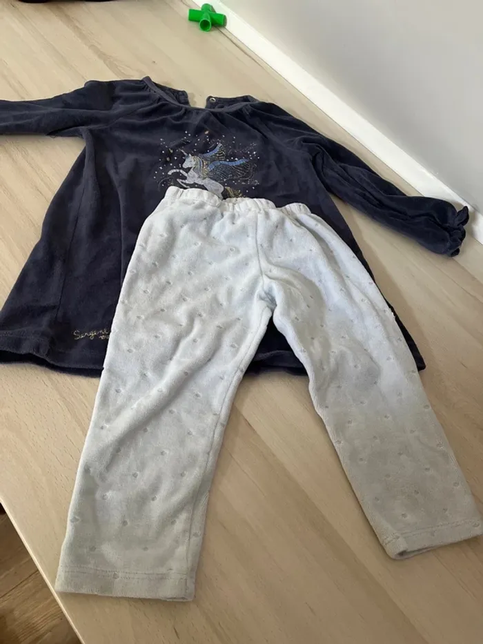 Pyjama 2 pièces sergent major 3 ans - photo numéro 2