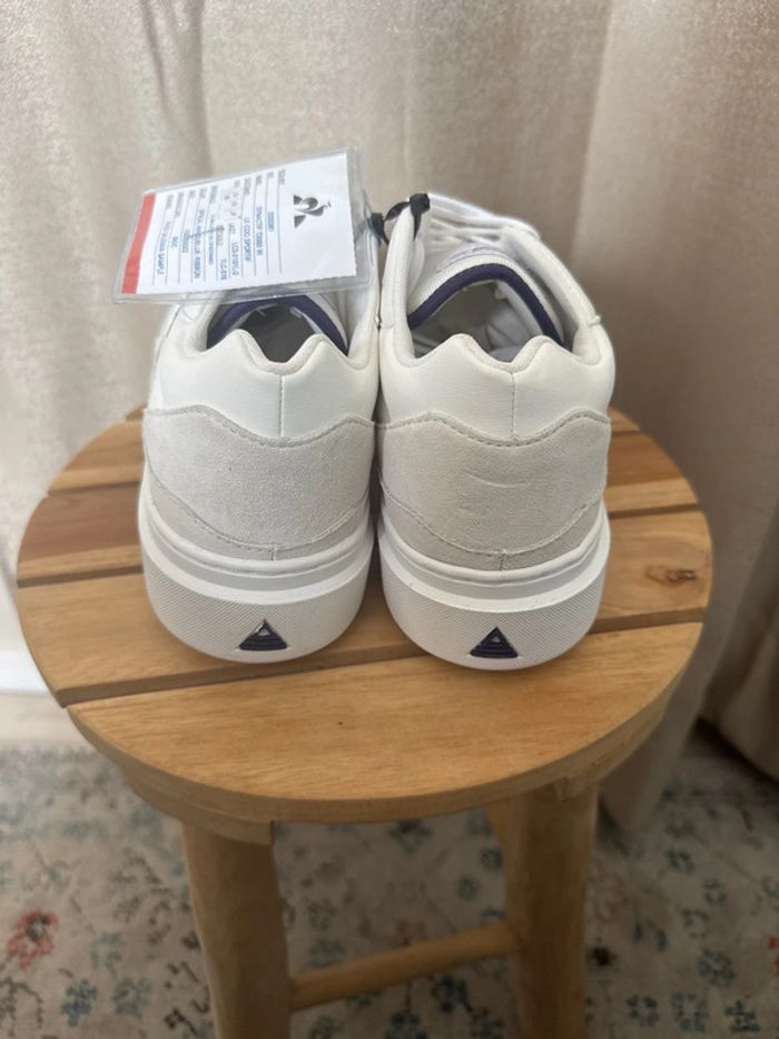 Baskets Le Coq Sportif Dynactif T2000 W blanches – Taille 38 neuves - photo numéro 5