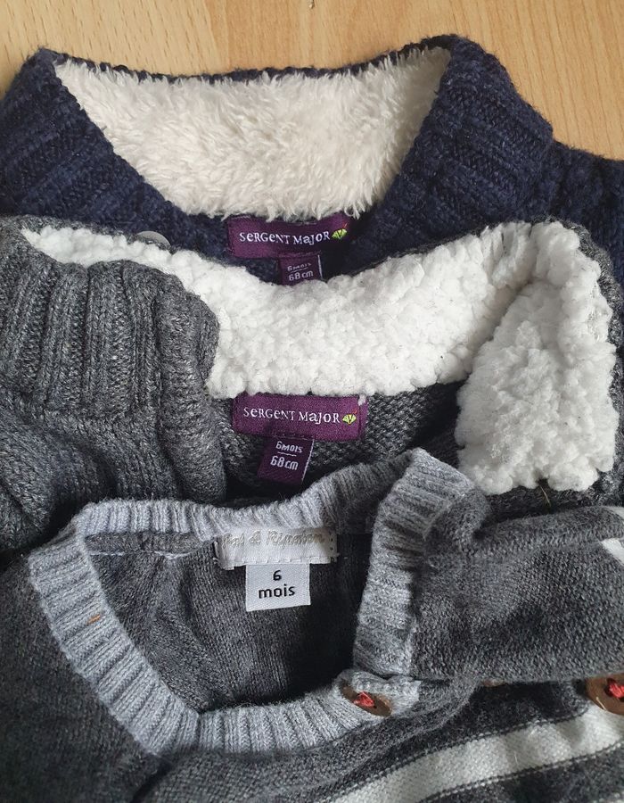 Lot pull 6m - photo numéro 2