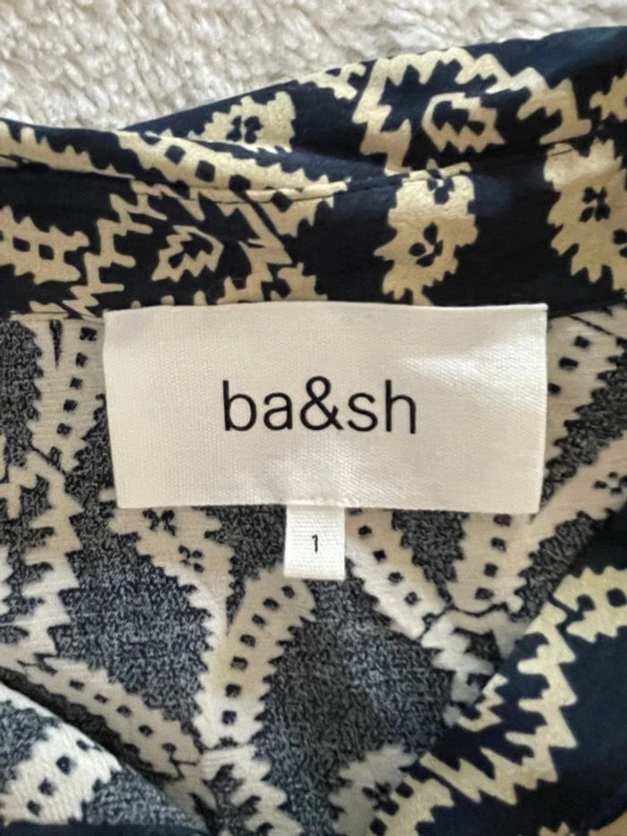 Somptueuse chemise bleu nuit Oggy Ba&sh 1 - photo numéro 4