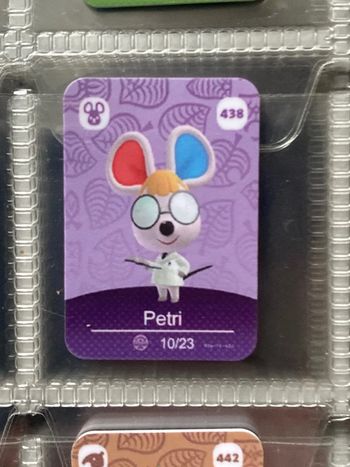 mini carte amiibo pétri