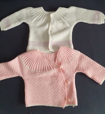 2 Gilets en laine T.U