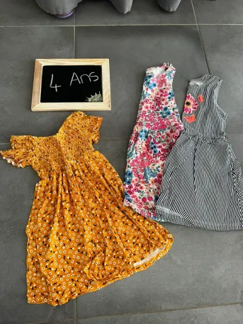 Robe fille 4 ans