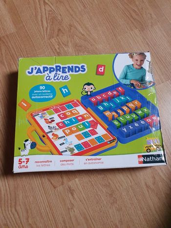 Jeu J'apprends à lire 