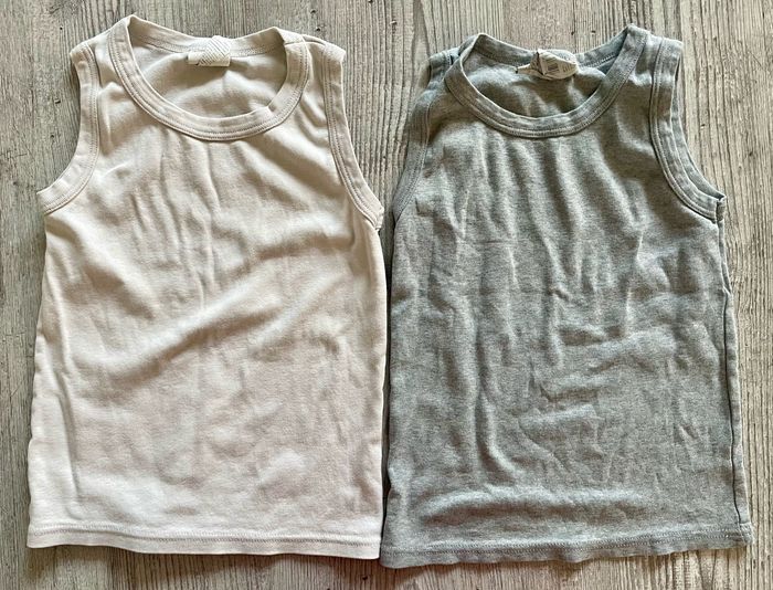 Lot 2 maillots de corps 6 ans In Extenso