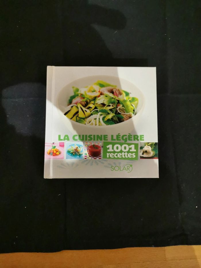 Livre cuisine 1001 recettes légères