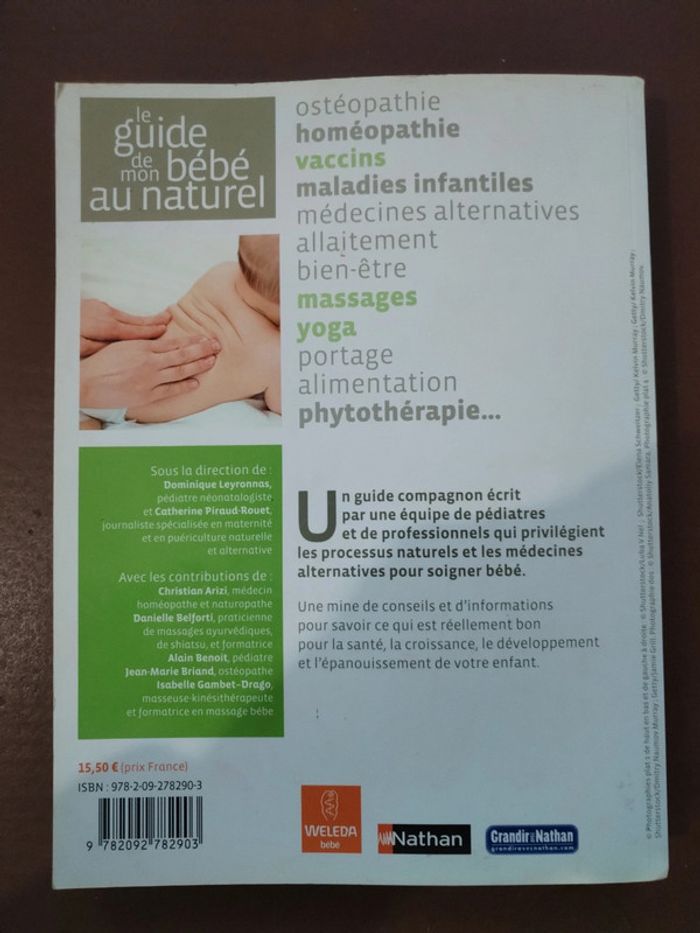 Le guide de mon bébé au naturel - photo numéro 2