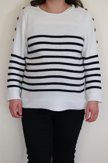 Pull marinière bien chaud maternité et grossesse