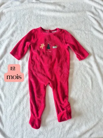 Pyjama noel 12 mois tape a l'œil