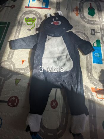 Pyjama grominet avec bonnet