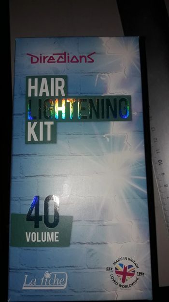 Éclaircisseur cheveux décoloration lariché 40 volume