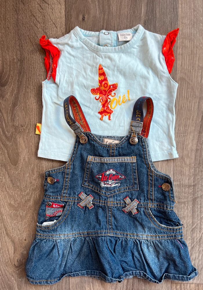 Lot printemps été taille 6 mois (17 articles) orchestra Lee Cooper Kiabi H&M cadet Rousselle - photo numéro 4