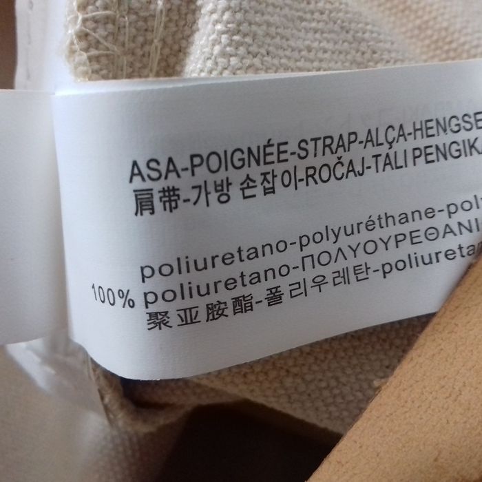 Tote écru pois noirs  - Stradivarius - 50X40cm- Neuf - photo numéro 6