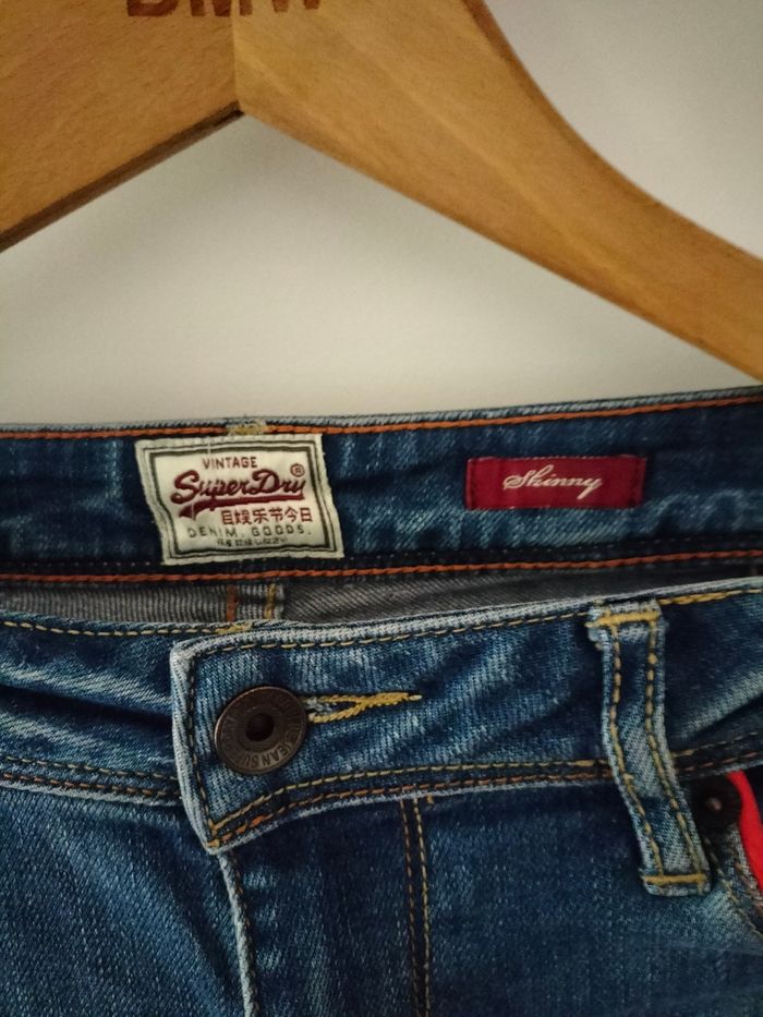 Joli jean skinny Superdry - photo numéro 3