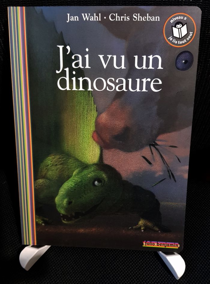 Folio Benjamin N° 118 : J'ai vu un dinosaure - Jan Wahl - Chris Sheban - Gallimard Jeunesse