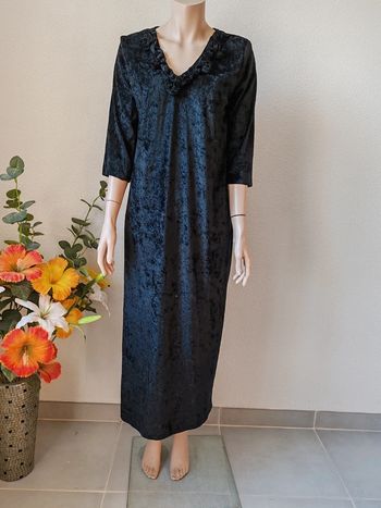 Robe longue noir O'Rocco Paris