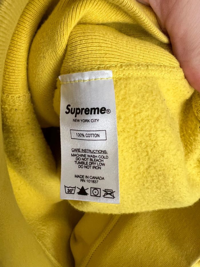 Supreme Cross Box Logo Sweatshirt - photo numéro 6