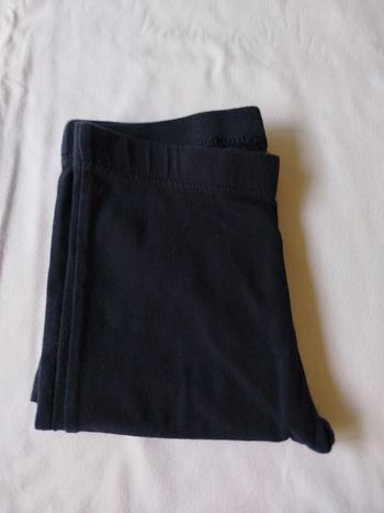 legging court bleu marine 8ans