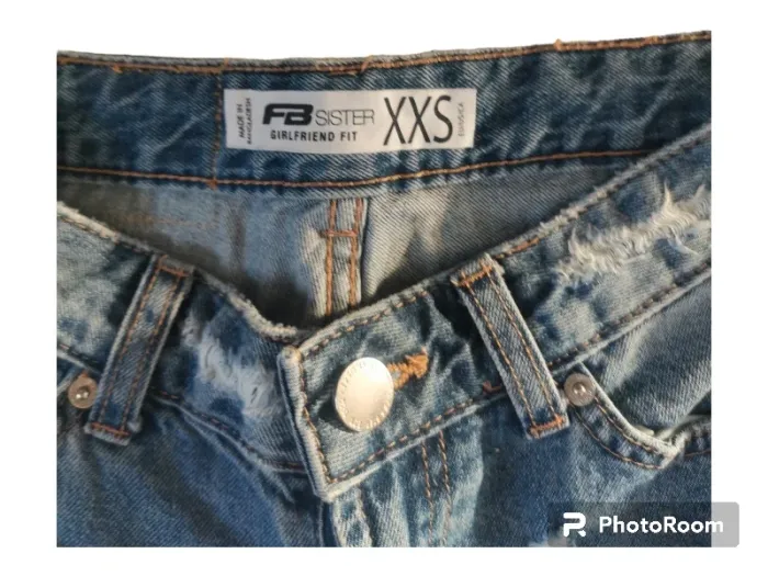 Jeans troué fb sister taille XXS - photo numéro 3