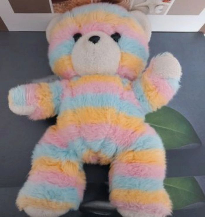 Peluche multicouleurs Ajena 36cm - photo numéro 3