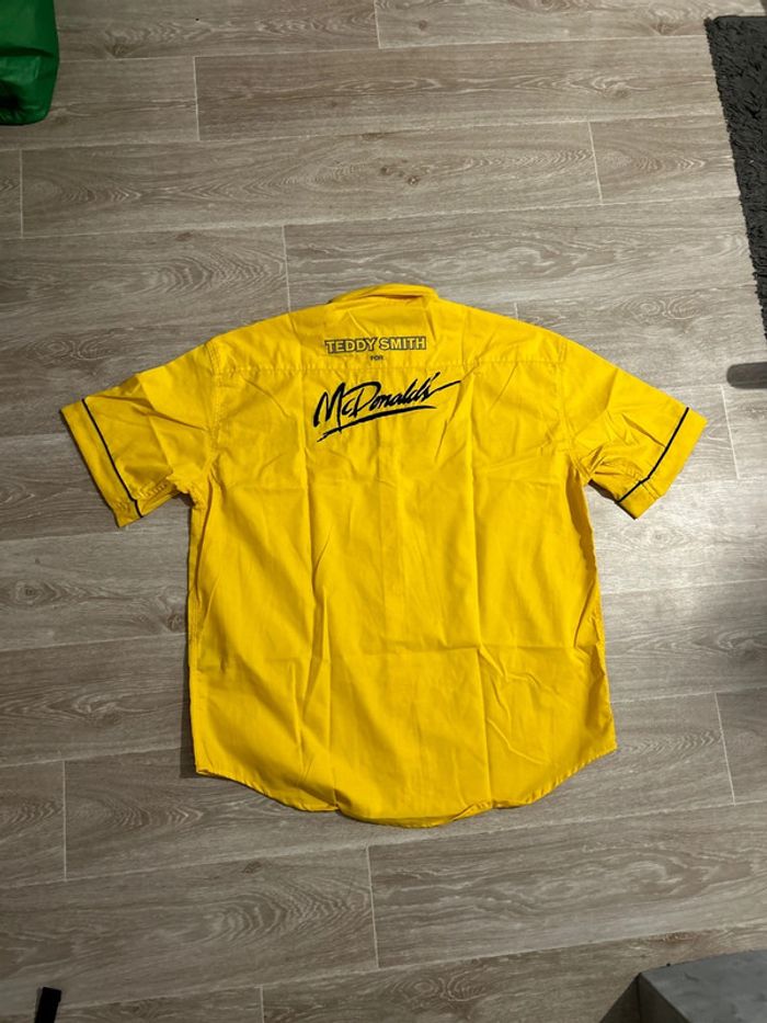 Chemise à manches courtes collector Teddy Smith McDonald’s grande taille 3XL - photo numéro 5