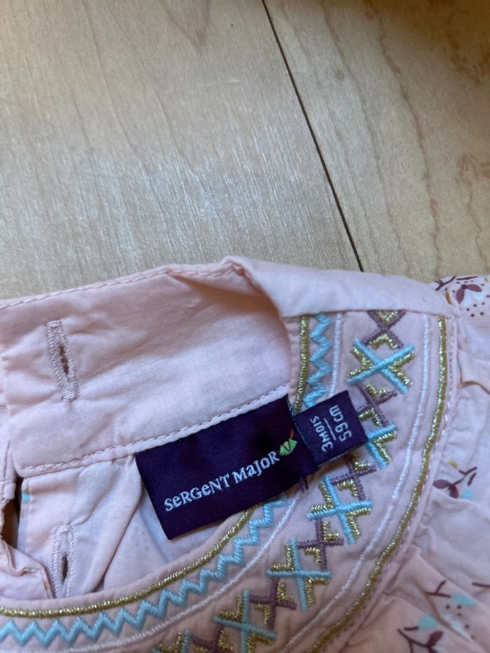 Barboteuse chemise Sergent Major 3 mois - photo numéro 3