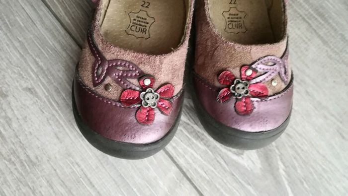 Ballerines avec lien a la cheville - photo numéro 2