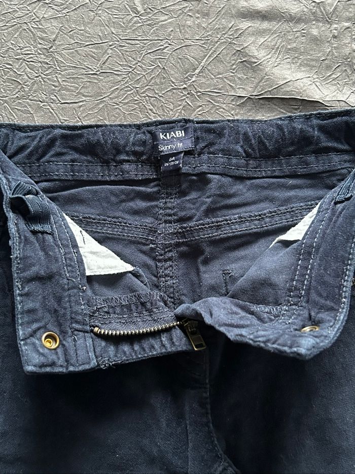 Lot de 2 pantalons skinny en velours fille - photo numéro 6