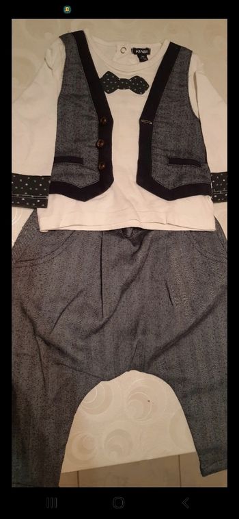 Ensemble de cérémonie 6 mois