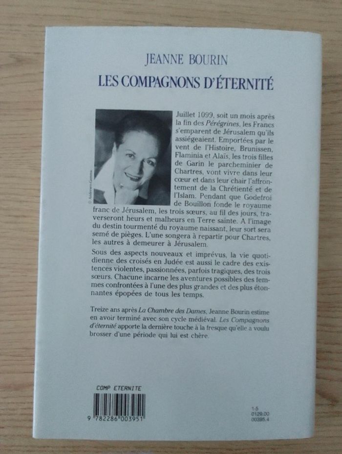 Jeanne Bourin - Les compagnons d'éternité - photo numéro 2
