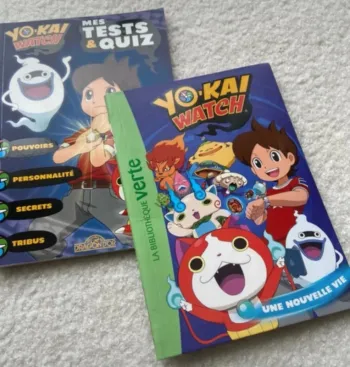 Y o-kai watch bibliothèque verte 6-8 ans + cahier d’activité offert