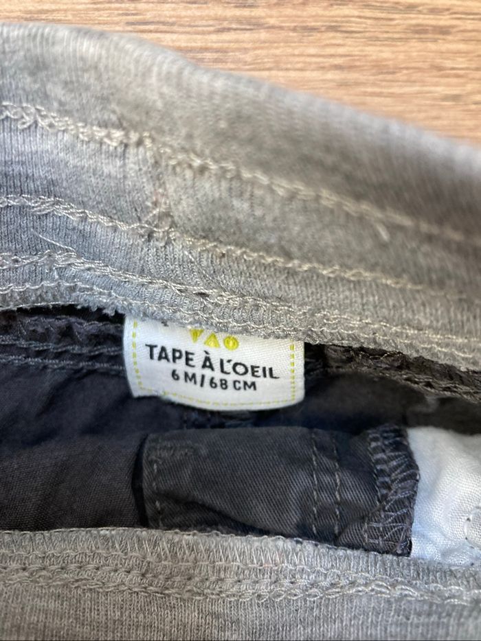 Pantalon gris 6 mois - photo numéro 3