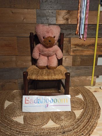 peluche ours vintage