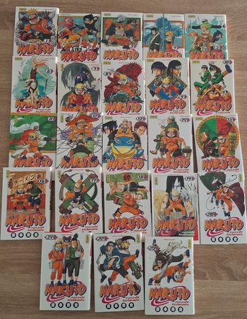 Lot mangas Naruto tomes 1 à 23 collection Kana