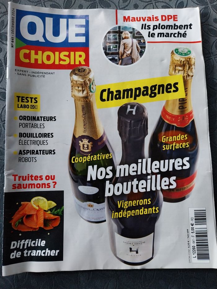 Lot de 3 revues magazines Ufc Que Choisir - photo numéro 3