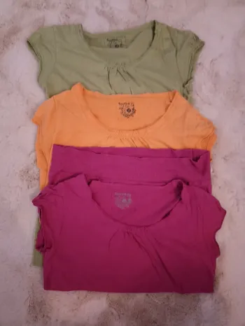 Lot de 3 t-shirts manches courtes-16 ans- Gemo