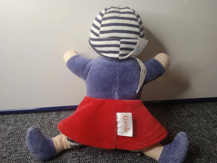 poupée peluche hochet  '' corolle '' - photo numéro 2