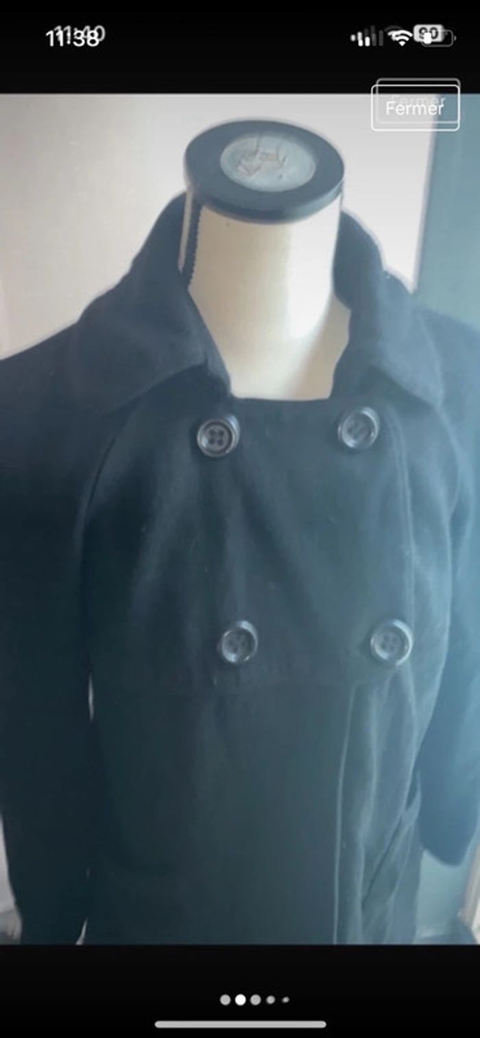 Manteau long noir - photo numéro 2