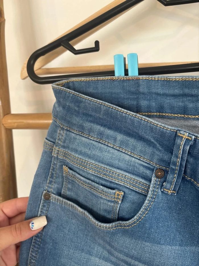 Jean slim bleu devred taille 38 - photo numéro 4