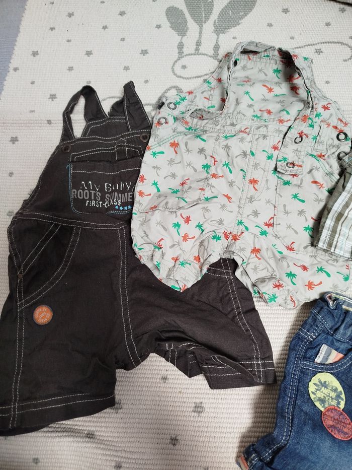Lot short salopette culotte courte - photo numéro 3