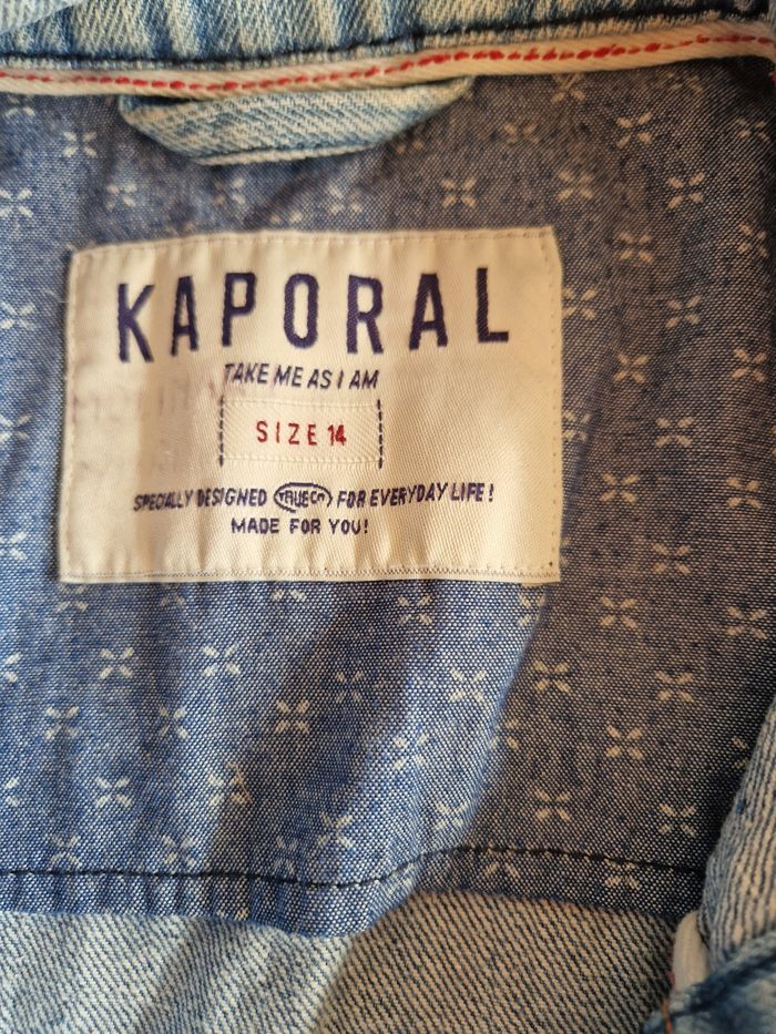 Veste en jeans kaporal pour âge 14 and - photo numéro 2