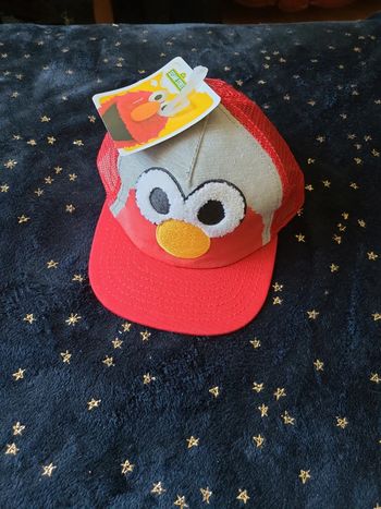 Casquette 48 cm Elmo sesame strret Neuve